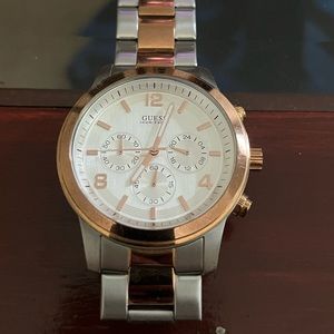 Guess Two-Tone Men’s Watch